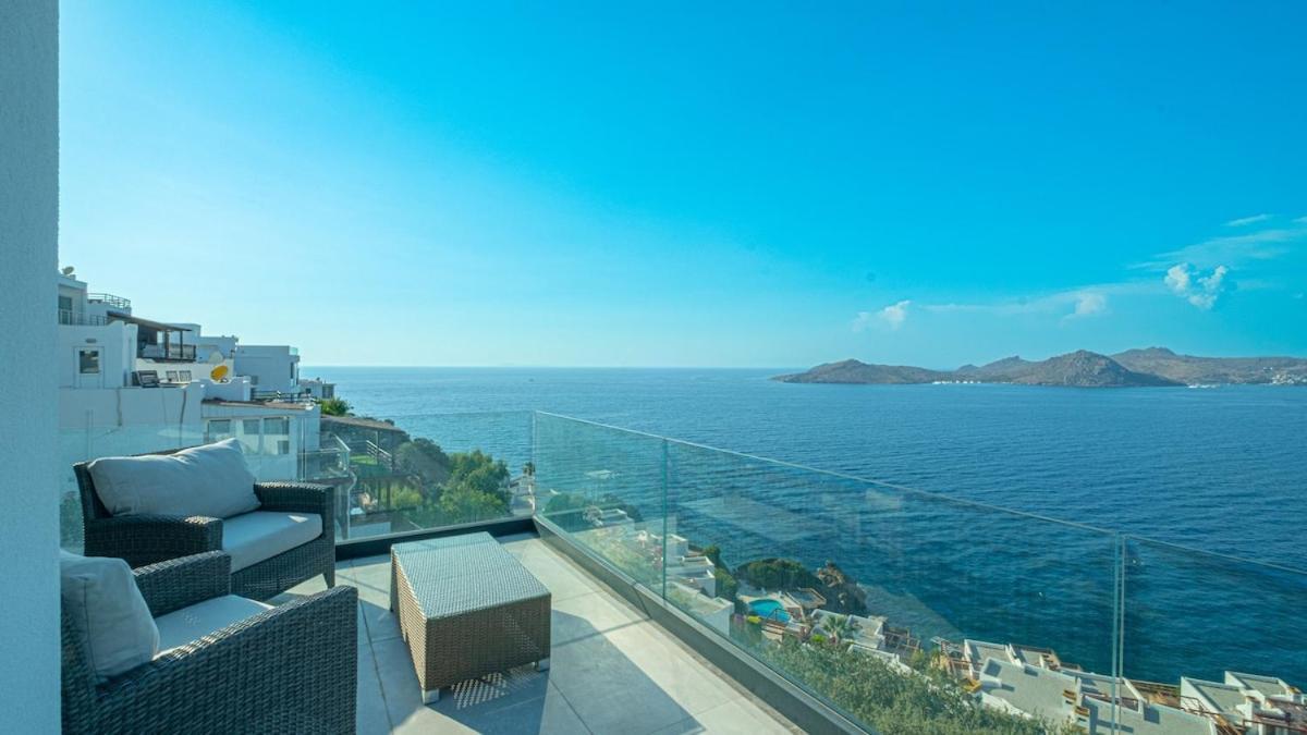 Ella Sea View Yalikavak Shared Pool Willa